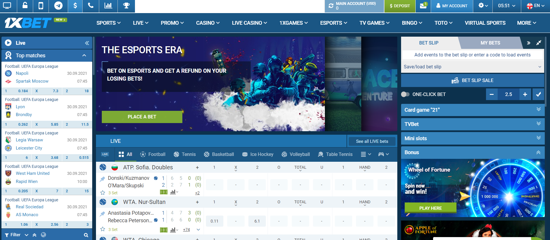 1xBet provides customers with a good selection of bets, as well as an attractive loyalty programme 1xBet provides customers with a good selection of bets, as well as an attractive loyalty programme