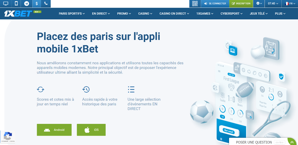Vous pouvez télécharger l'application mobile 1xbet Vous pouvez télécharger l'application mobile 1xbet