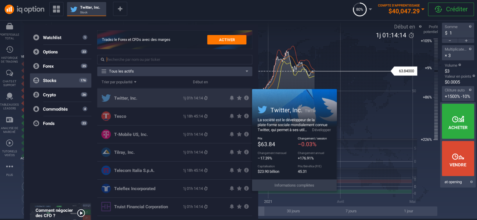 Investir dans des actions Twitter au Maroc Investir dans des actions Twitter au Maroc