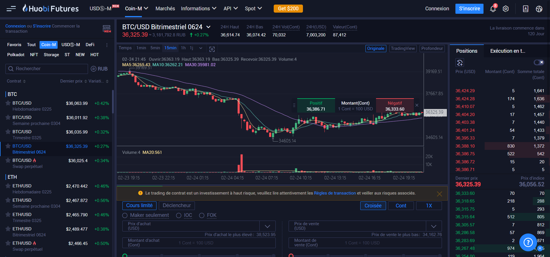 Comment trader les dérivés Huobi Global ? Comment trader les dérivés Huobi Global ?