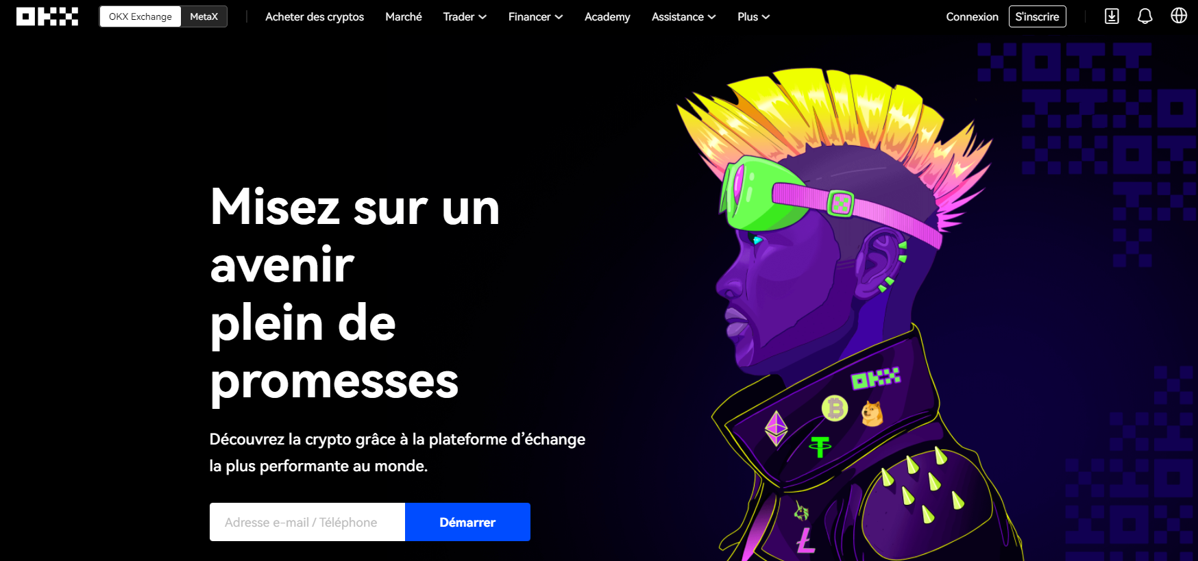 Plateforme de trading de dérivés cryptos OKX Plateforme de trading de dérivés cryptos OKX